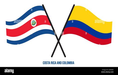 bandera de costa rica y colombia